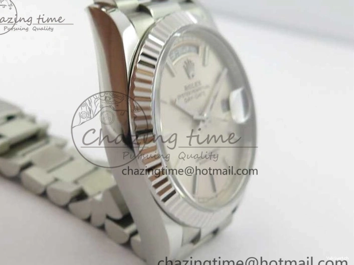 President Best Dial 36 Edition Bp Silver Maker 128239 Bracelet Day-Date SS on 0930